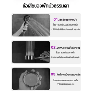 ฝักบัวกรองน้ำ ฝักบัวแรงดันสูง 6ระดับ ฝักบัว อาบนํ้า สีดำ ไม่มีสนิม น้ำแรงและนุ่ม ชุดฝักบัว 4 in 1 ห้องน้ำ ฝักบัวอาบน้ำ ชุดฝักบัวอาบน้ำ ฝักบัวอาบน้ำแรงดันสูง