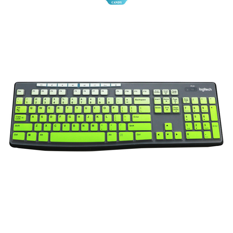 ฝาครอบคีย์บอร์ด Logitech MK295/MK275/K270/K260/MK200 – ตัวป้องกันซิลิโคนสําหรับคีย์บอร์ดเดสก์ท็อป [Z