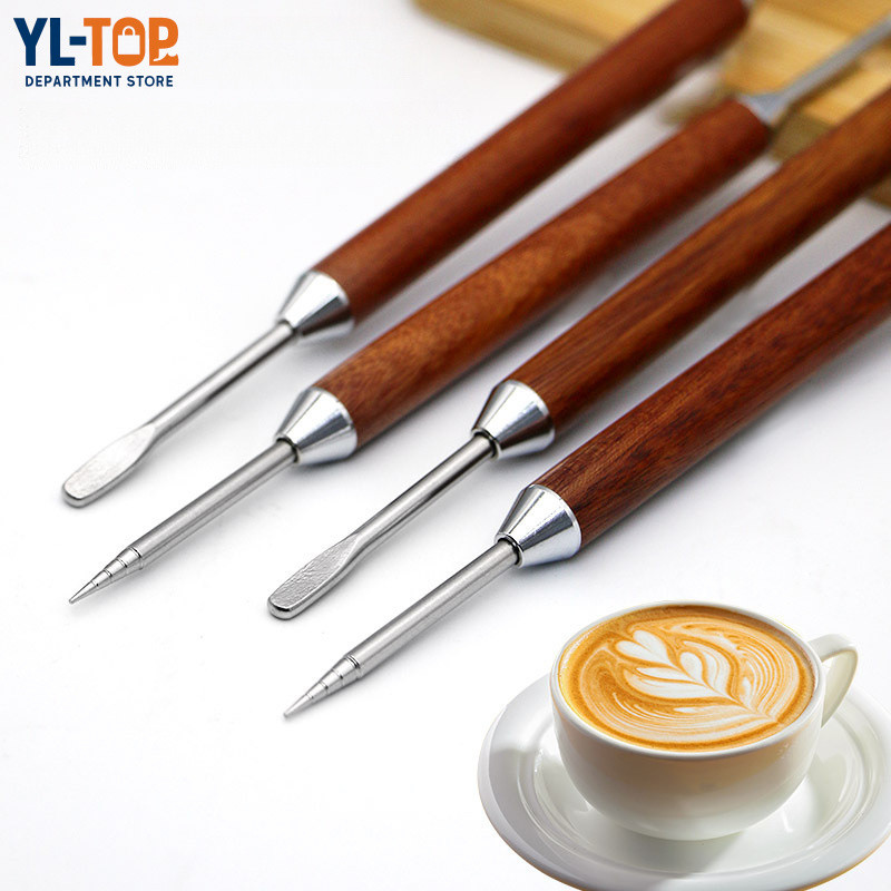 เข็มวาดกาแฟ DIY - ทำลายชงกาแฟสวยขึ้น (ส่งไทย) CF15