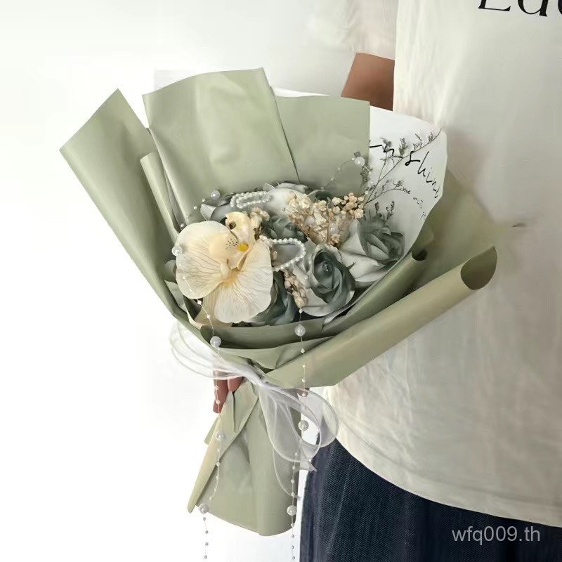 Handmade Truth Niche ของขวัญสําหรับแฟนช่อดอกไม้ภาพของขวัญวันเกิดเพื่อนผลิตภัณฑ์สําเร็จรูป Gypsophila