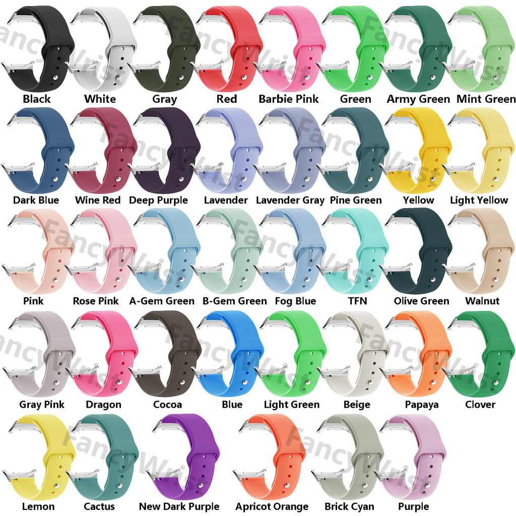 สายซิลิโคนสําหรับ Samsung Galaxy Watch 8 40 มม.44 มม./นาฬิกา 8Classic Smartwatch ผู้ชายผู้หญิงเปลี่ยนสําหรับ Galaxy Ultra/Ultra 2025 - รูปที่ 2