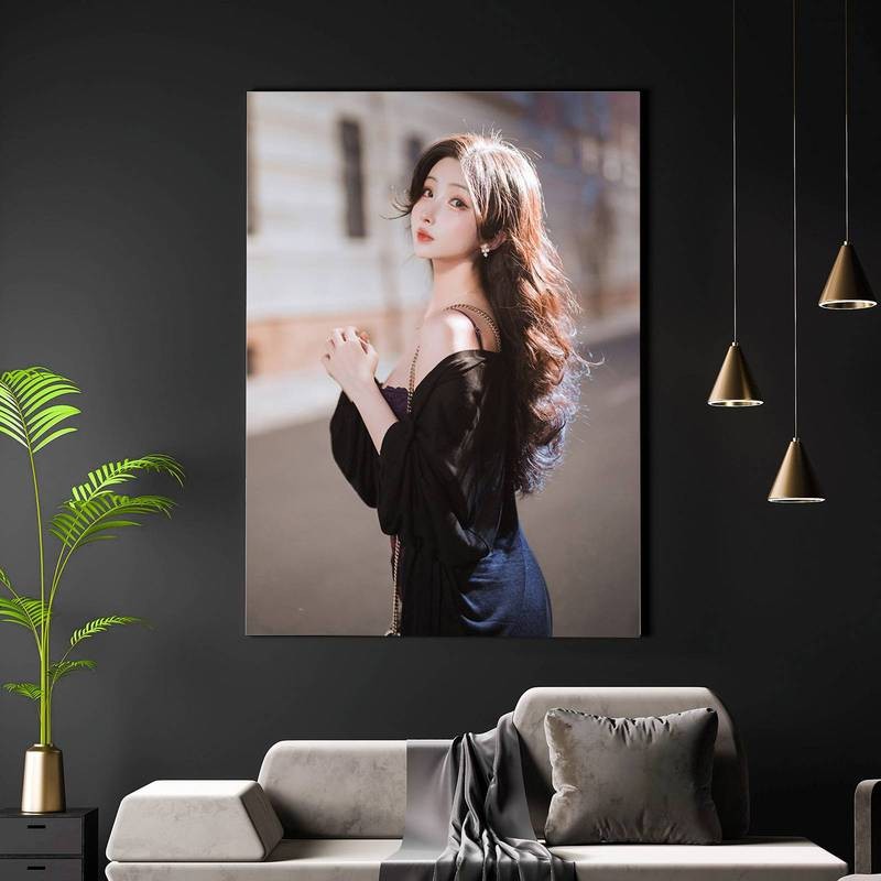 Desert Nomad คอสเพลย์ไม่มีกรอบ Sandy Wanderlust Wall Art โปสเตอร์ผ้าใบ