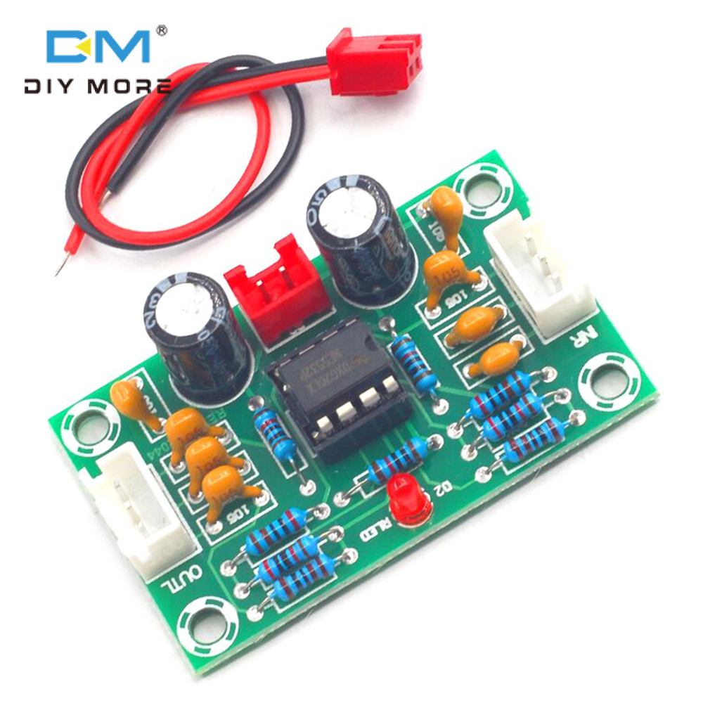 095 diymore Op-amp เครื่องขยายเสียงแรงดันไฟฟ้า XH-A902 Audio Board Ne5532 5 ครั้งกว้าง Preamplifier 