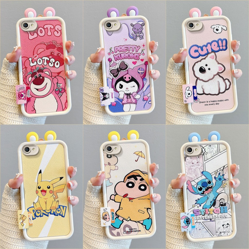 เคส OPPO A83 สติ๊กเกอร์การ์ตูนน่ารัก เคสซิลิโคนนิ่ม