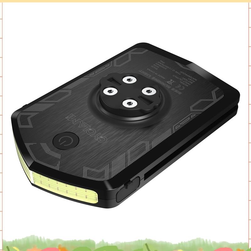 ไฟหน้าจักรยาน IPX6 กันน้ำ มีแบตเตอรี่.Power Bank Type-C