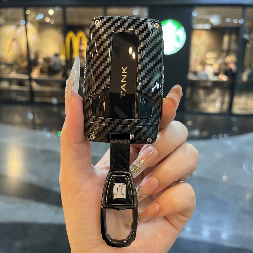 (50808)25 รุ่น GWM Tank 300 ฝาครอบกุญแจพิเศษ GWM Tank 500 เปลือกกุญแจ