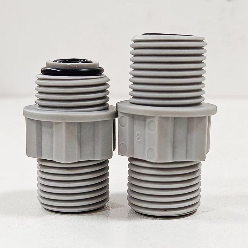 Small Mechanical Diaphragm Dosing Pump Check Valve Accessories UPVC Inlet and Outlet Valve Inlet and