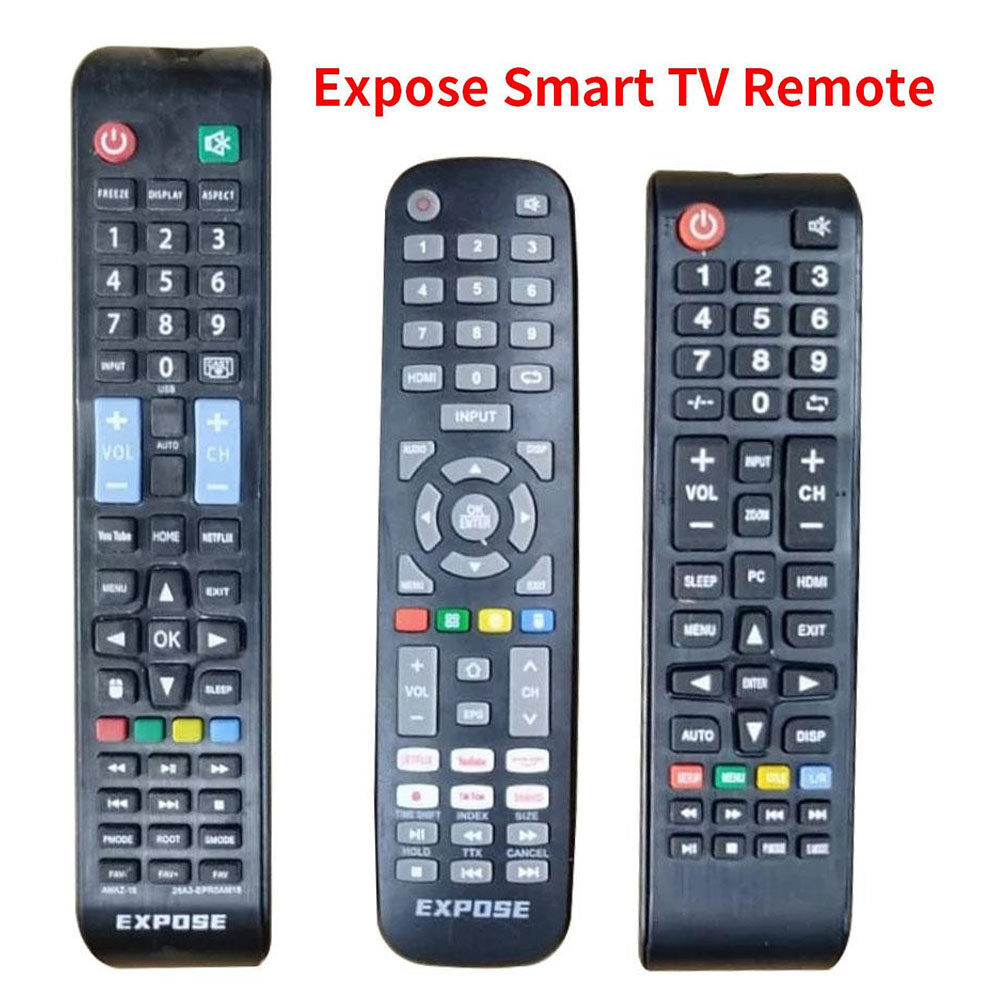 ใหม่เปลี่ยนรีโมทสําหรับสัมผัส Smart Tv Remote AMAZ-18 26A3-EPROAM18 EXPOSE TV Remote Universal NO CODE NO SET UP Remote & พร้อมใช้งาน Universal EXPOSE SMART TV