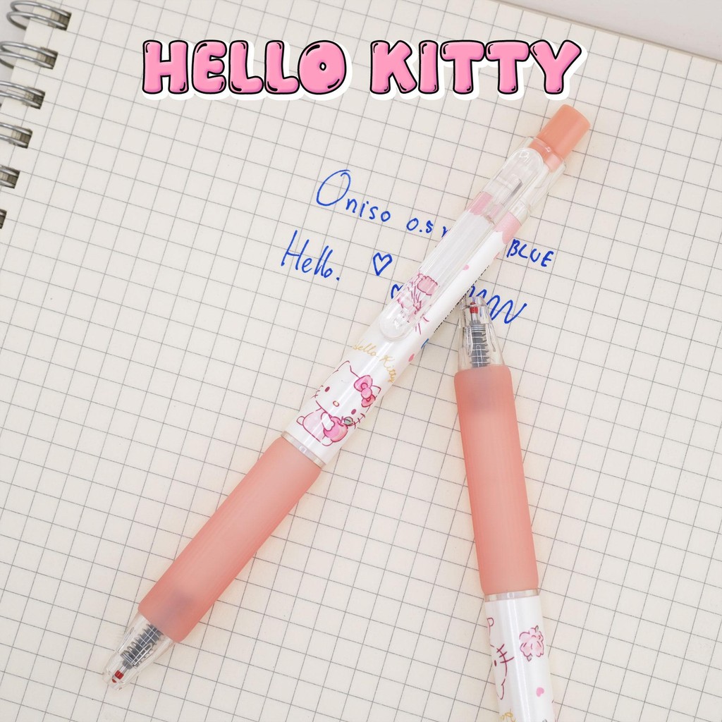 Oniso ปากกาเจล ลายSanrio หมึกน้ำเงิน ขนาด0.5mm เปลียนไส้ได้ - สินค้าลิขสิทธิ์แท้ สุดน่ารัก - รูปที่ 3