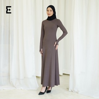 Eraya - Inaya Long Dress/Long Dress Maxi/Dress Hijab Inner - ECD009