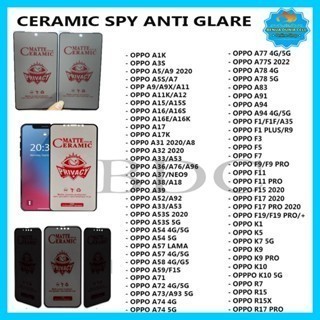 ANTI-SCRATCH CERAMIC MATTE ANTI- SPY OPPO A3X A3 PRO A5i 4G A5 A5X - BDC