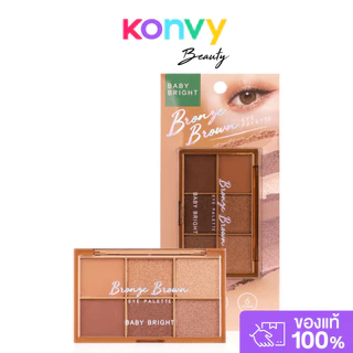 Baby Bright Eye Palette อายพาเลท 6 เฉดสี เบบี้ ไบร์ท.
