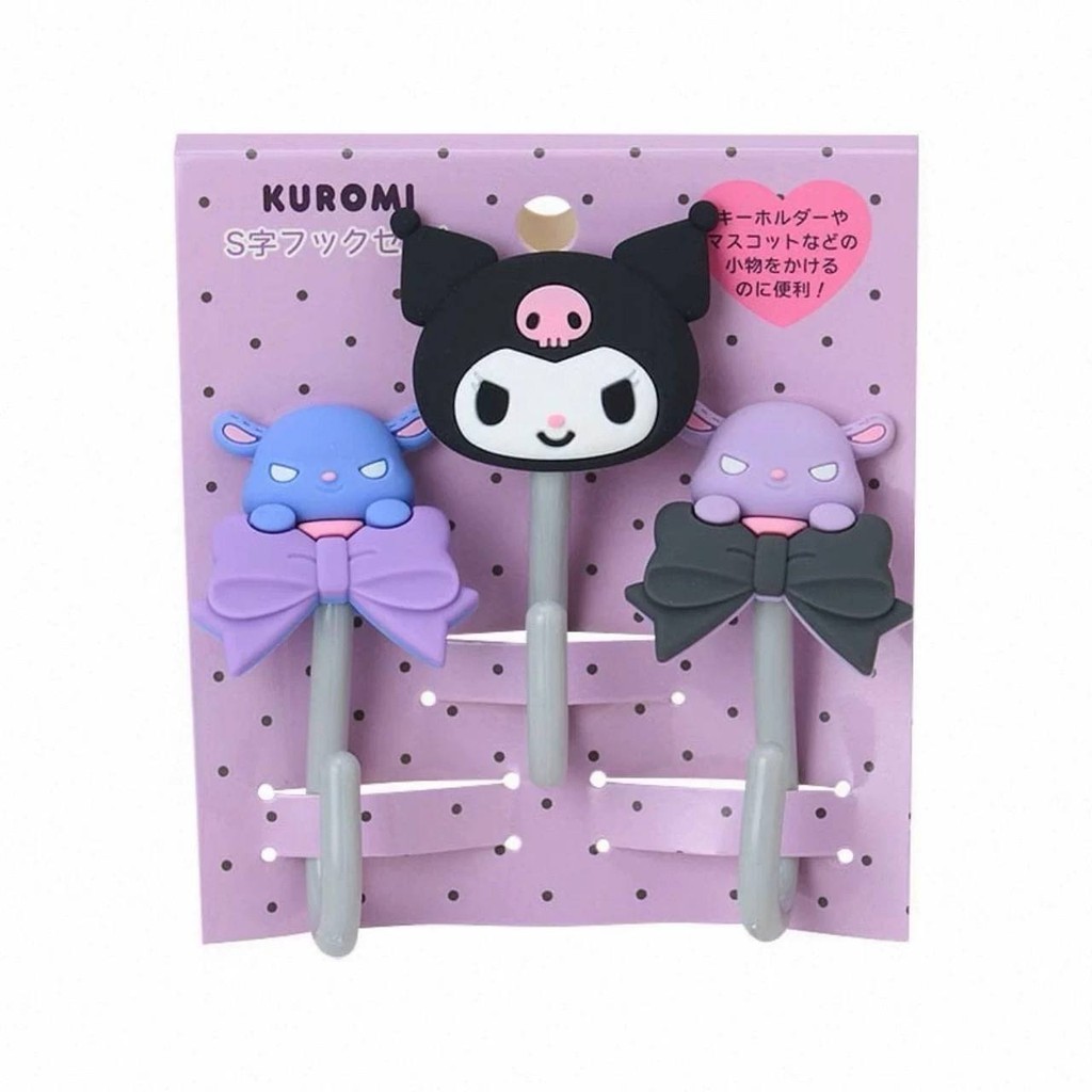 ตะขอ Kuromi Japan S 3 ชิ้น