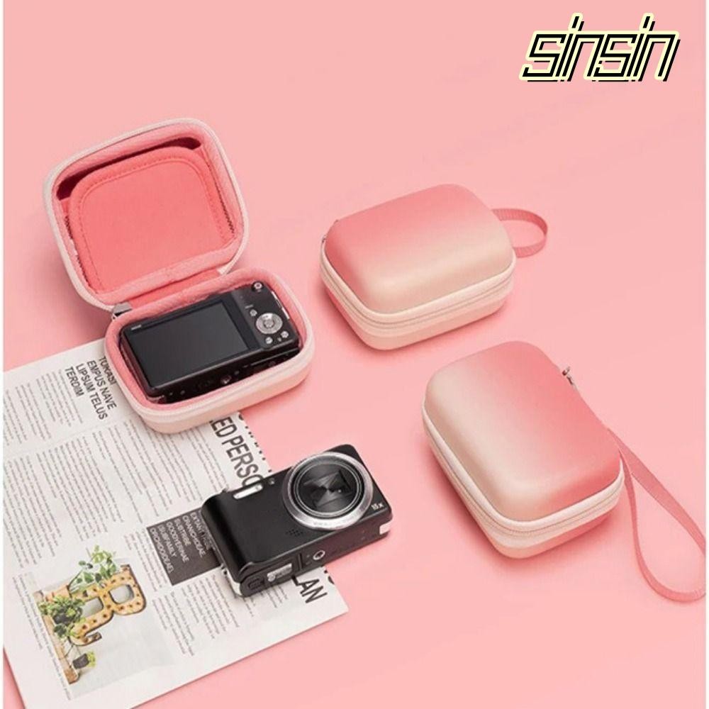 SINSIN Hard Cover, Mini PU Digital Camera Bag,น้ําหนักเบาAnti-shock Storage BagสําหรับZV-1 ZV-1M2 ZV