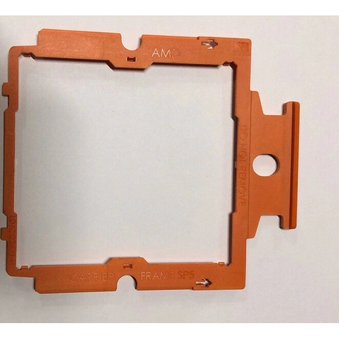 AMD EPYC GENOA SP5 ซ็อกเก็ตคงที่ Carrier กรอบ ZEN4 ถาด CPU สีส้มสําหรับ 9654/9554