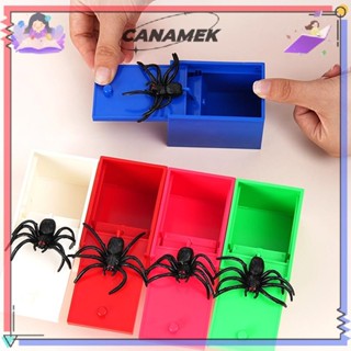 [technicolor] 1 PC Prank Spider Scare Box Spider Hidden In C…