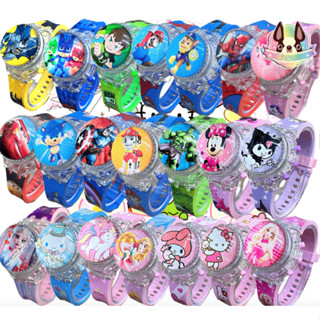 พร้อมส่ง 🚚 ⌚️นาฬิกาข้อมือ เด็กผู้หญิง/ผู้ชาย ลายการ์ตูน หมุน…