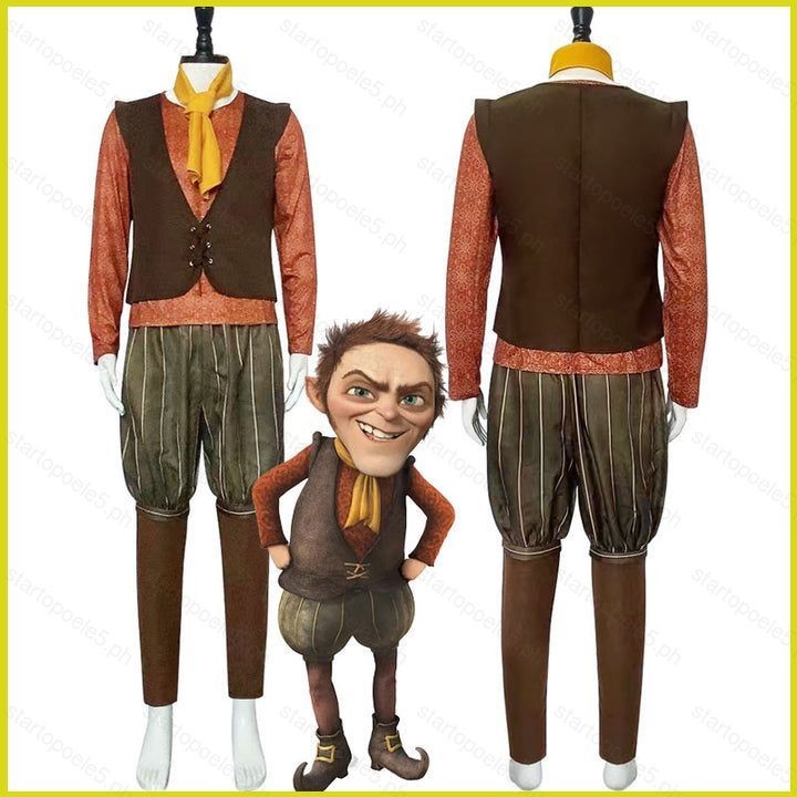 ชุดคอสเพลย์ Shrek จากภาพยนตร์ Shrek Forever After สำหรับปาร์ตี้และฮาโลวีน TS5