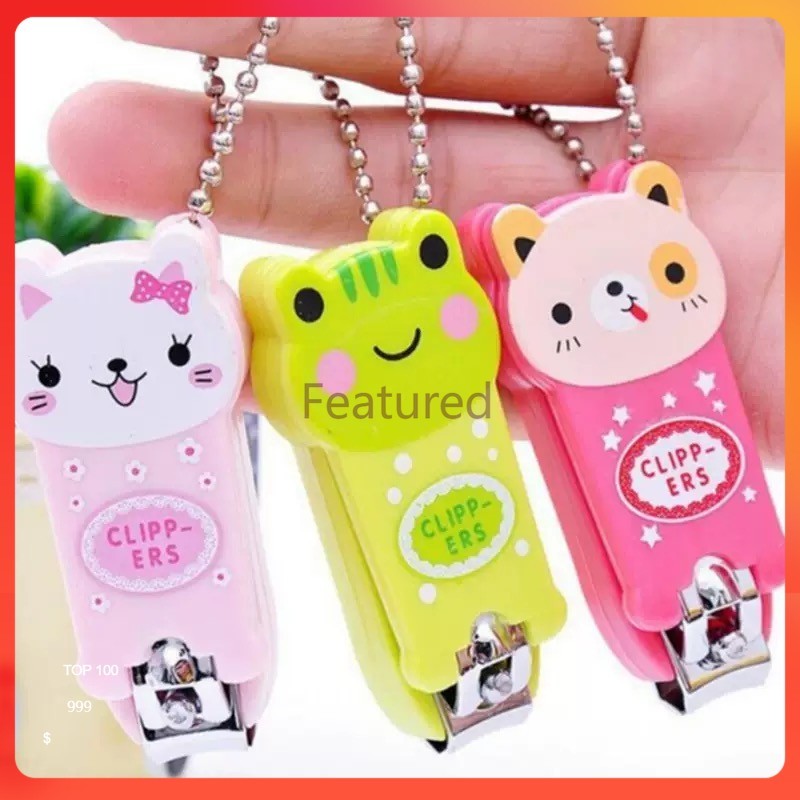 Featured กรรไกรตัดเล็บลายการ์ตูนน่ารักสร้างสรรค์