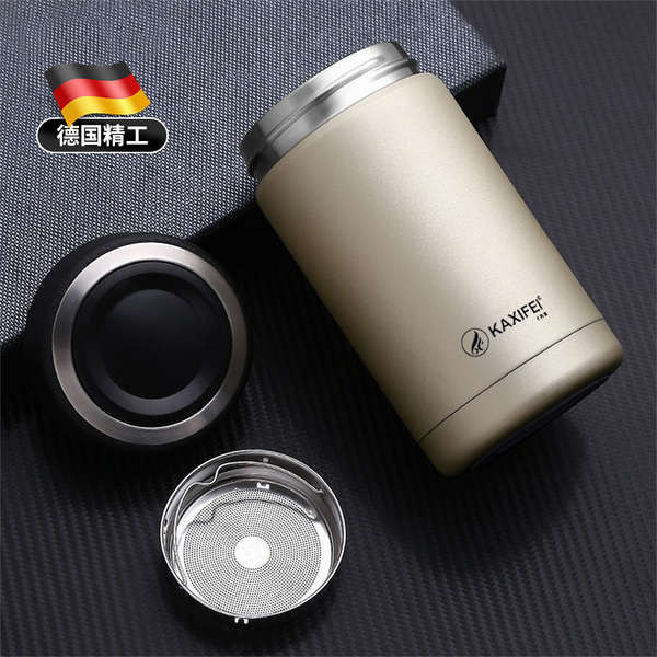 locknlock official ถ้วยน้ำร้อนและเย็น แก้วน้ำ ถ้วยเก็บความร้อนสแตนเลส304ของเยอรมันถ้วยน้ำปากใหญ่เส้น