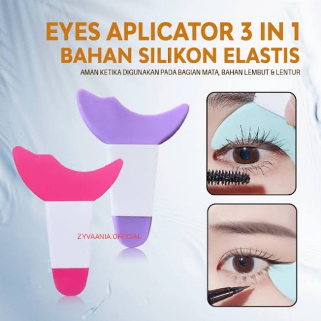 MATA JJ Silicone Eye Line Stencil | เครื่องมือตรวจสอบมาสคาร่าอายไลเนอร์ 3-in-1