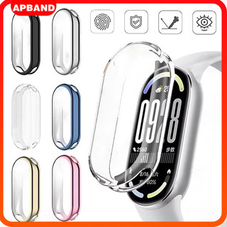 กรณีฝาครอบ TPU For smartwatch Xiaomi Mi Band 10 For Miband 10 NFC กีฬาป้องกันหน้าจอ อุปกรณ์เสริมป้องกันกันชน