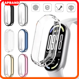 กรณีฝาครอบ TPU For smartwatch Xiaomi Mi Band 10 For Miband 10 NFC กีฬาป้องกันหน้าจอ อุปกรณ์เสริมป้องกันกันชน