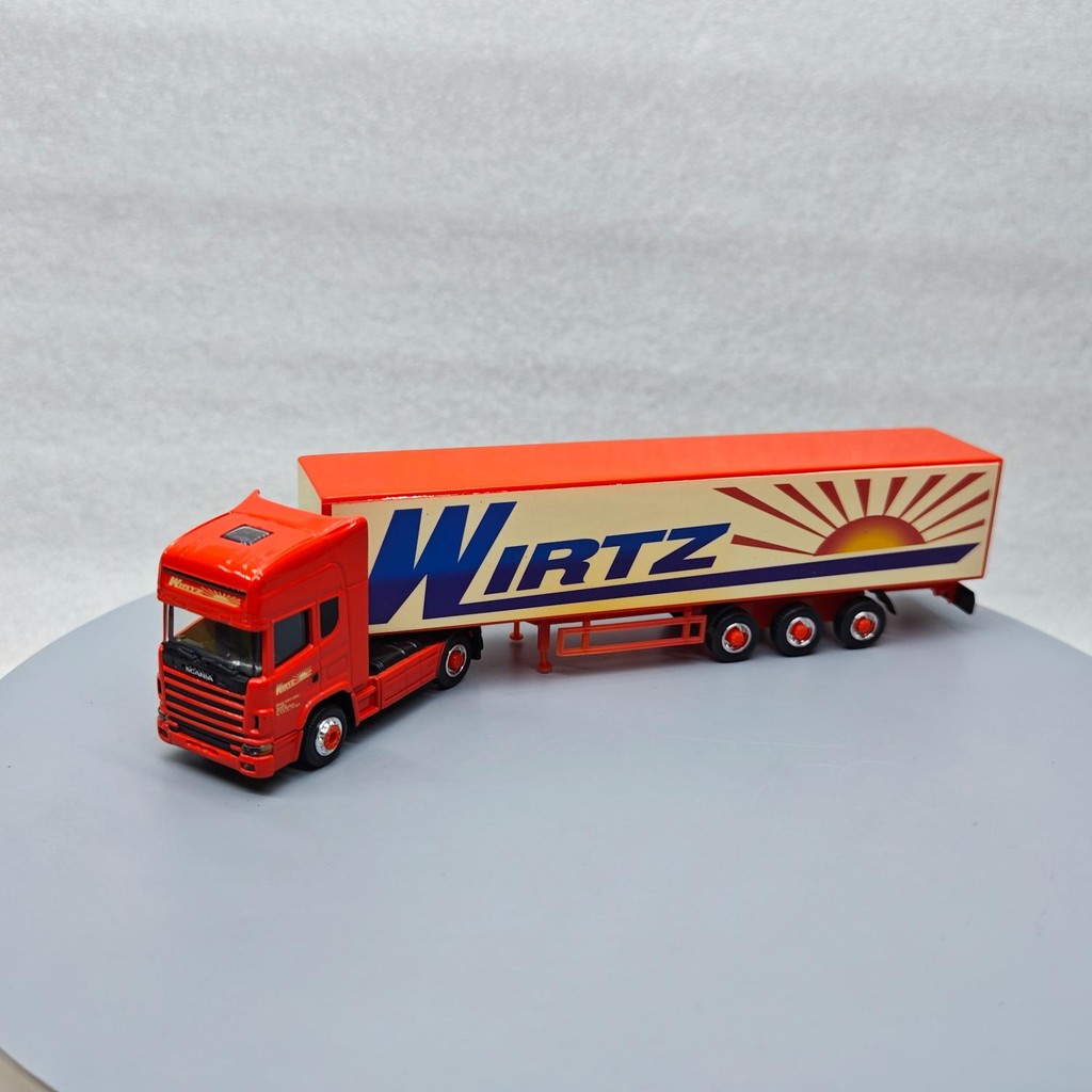 Herpa 1: 87 SCANIA Trailer Truck As Shot Alloy Car Model