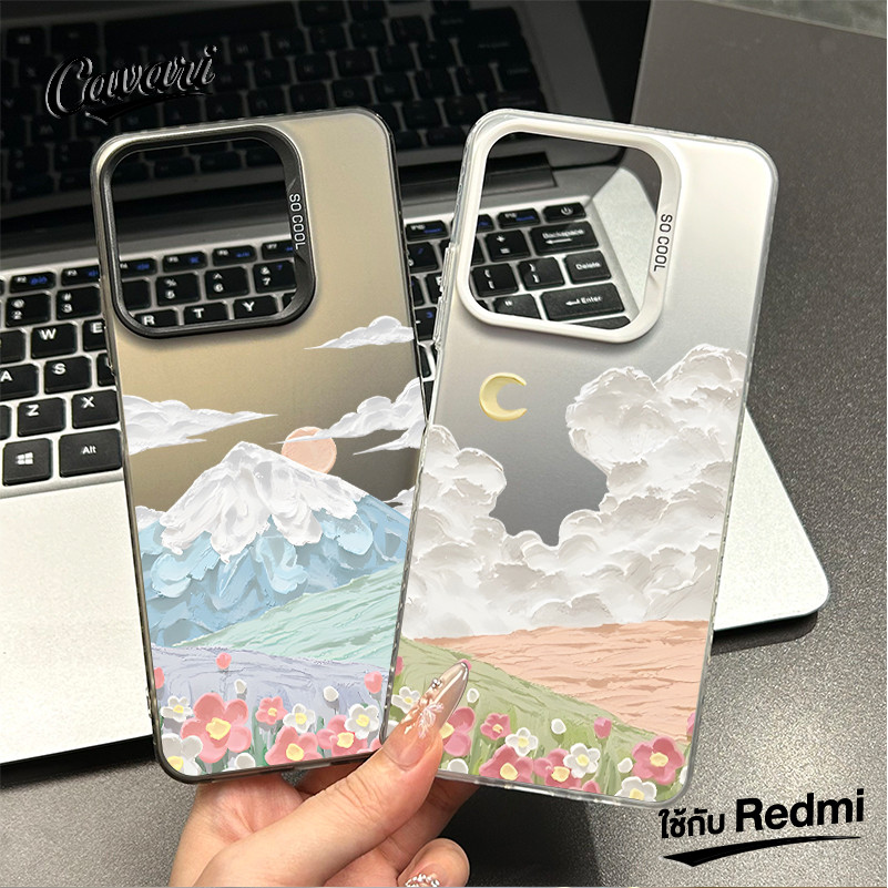 เคสโทรศัพท์ Redmi 12 13C 12C 9A 9T 10C 9 10 10A 9C NFC A1 POCO M3 X5 Note 13 12 10 11 8 9 10Pro ทิวทัศน์ภาพชิล โทรศัพท์