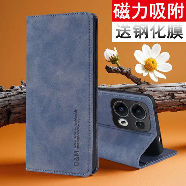 กระเป๋าตัง magnetic wallet magsafe wallet เหมาะสําหรับ oppoReno13 เคสโทรศัพท์ oppo ป้องกัน Reno13pro