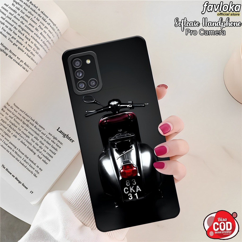 HP เคส Samsung Galaxy A31 ใหม่ล่าสุด - เคสแฟชั่น VESPA - เคส Samsung Galaxy A31 - เคส Samsung Galaxy