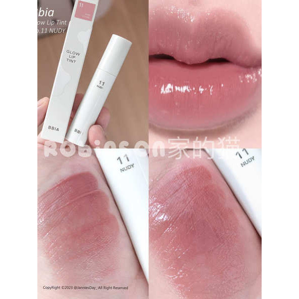 ลิป 4u2 ลิปกลอส ลิปกันน้ํา [สีบรรยากาศ] สินค้าใหม่ Korea BBIA Lip Gloss Water Gloss Mirror glow tint