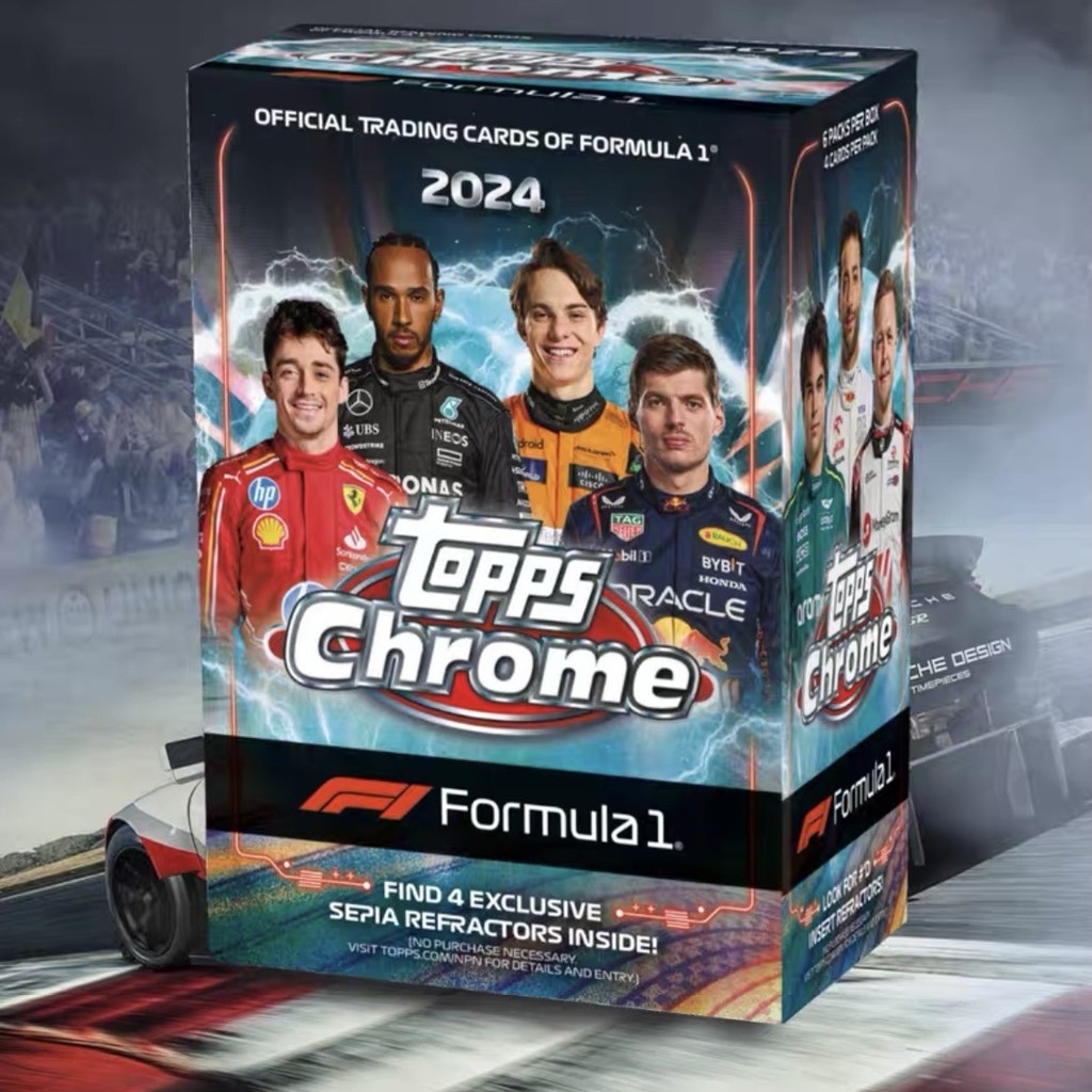 Topps F1 F2 World First Class Formula Ball Star Card Chrome Grenade Box 0820hw