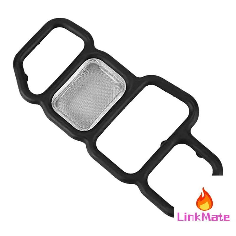 6X Solenoid ปะเก็น Spool วาล์วกรองสําหรับ Honda Civic VTEC 06-14 15826-RNA-A01