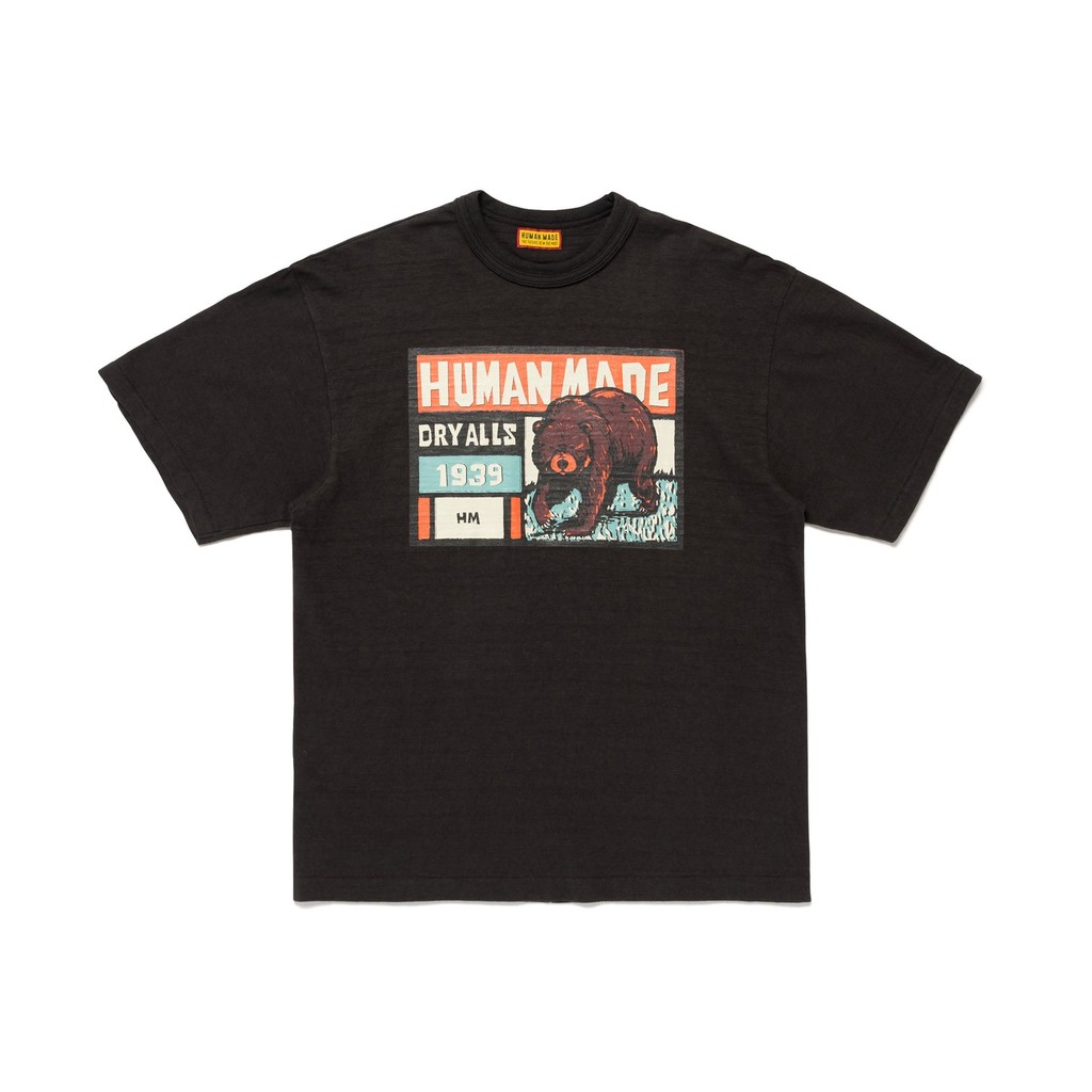 Tokyo Limited Human Made Retro T Singapore Street อินเทรนด์สัญลักษณ์ Slub Cotton