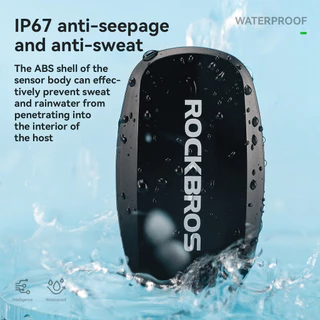 ROCKBROS HRM812 โมเดลตรวจวัดอัตราการเต้นหัวใจแบบบลูทูธและ ANT+ Dual Mode อายุการทำงานของแบตเตอรี่นานถึง 800 ชั่วโมง และกันน้ำได้