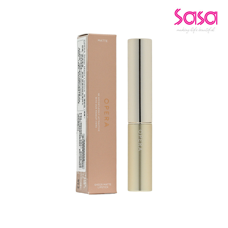 Opera Sheer Matte Lip (#06 Nude Pink) (1pc)
