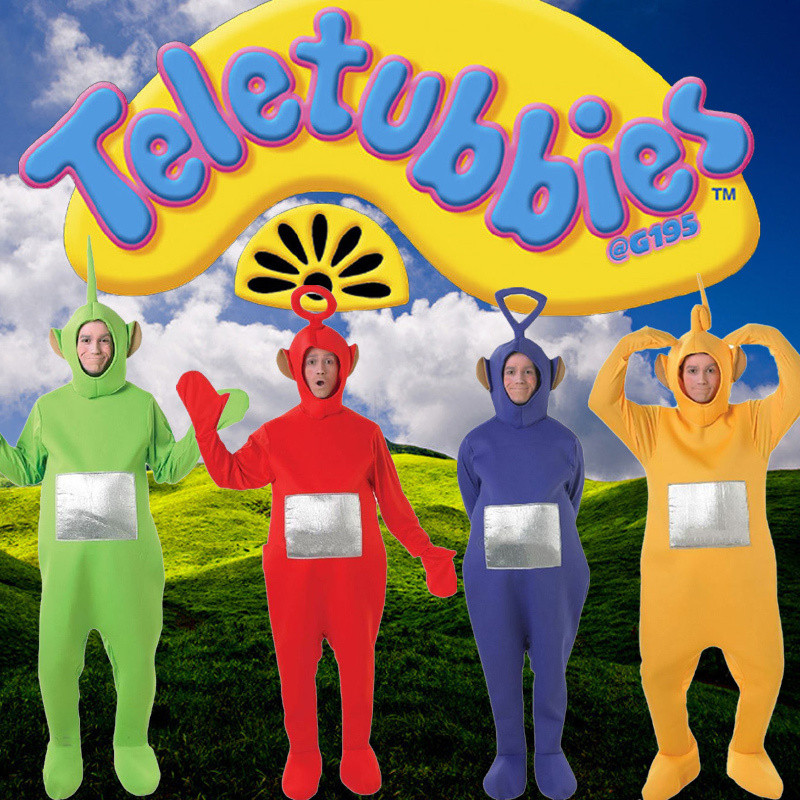 teletubbies costume teletubbies cosplay teletubbies doll party Adult Cartoon Doll Costume Funny Cost