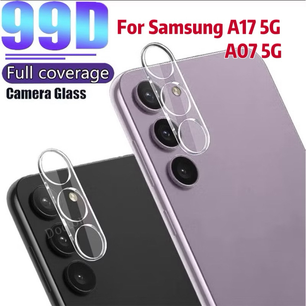 ฟิล์มกระจกเลนส์กล้อง สำหรับ Samsung A17 A07 ตรงรุ่น พร้อมส่ง ป้องกันเลนส์กล้อง
