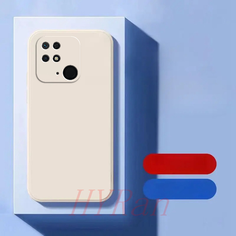 เคสโทรศัพท์ซิลิโคนสีทึบ Redmi 10C YT รูปที่ 4