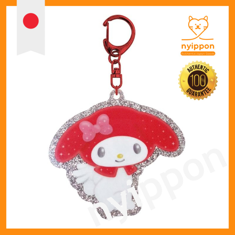 K Company My Melody & Kuromi (Angel Series) Acrylic Keychain My Melody Red MK-AK-MMR H6.5×W3.7×D0.3c