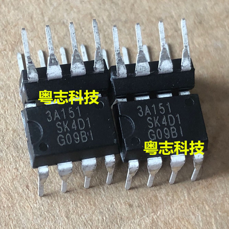 [3 ชิ้น] ของแท้ใหม่เอี่ยมนําเข้า STR3A151 3A151 ชิปไฟ LCD