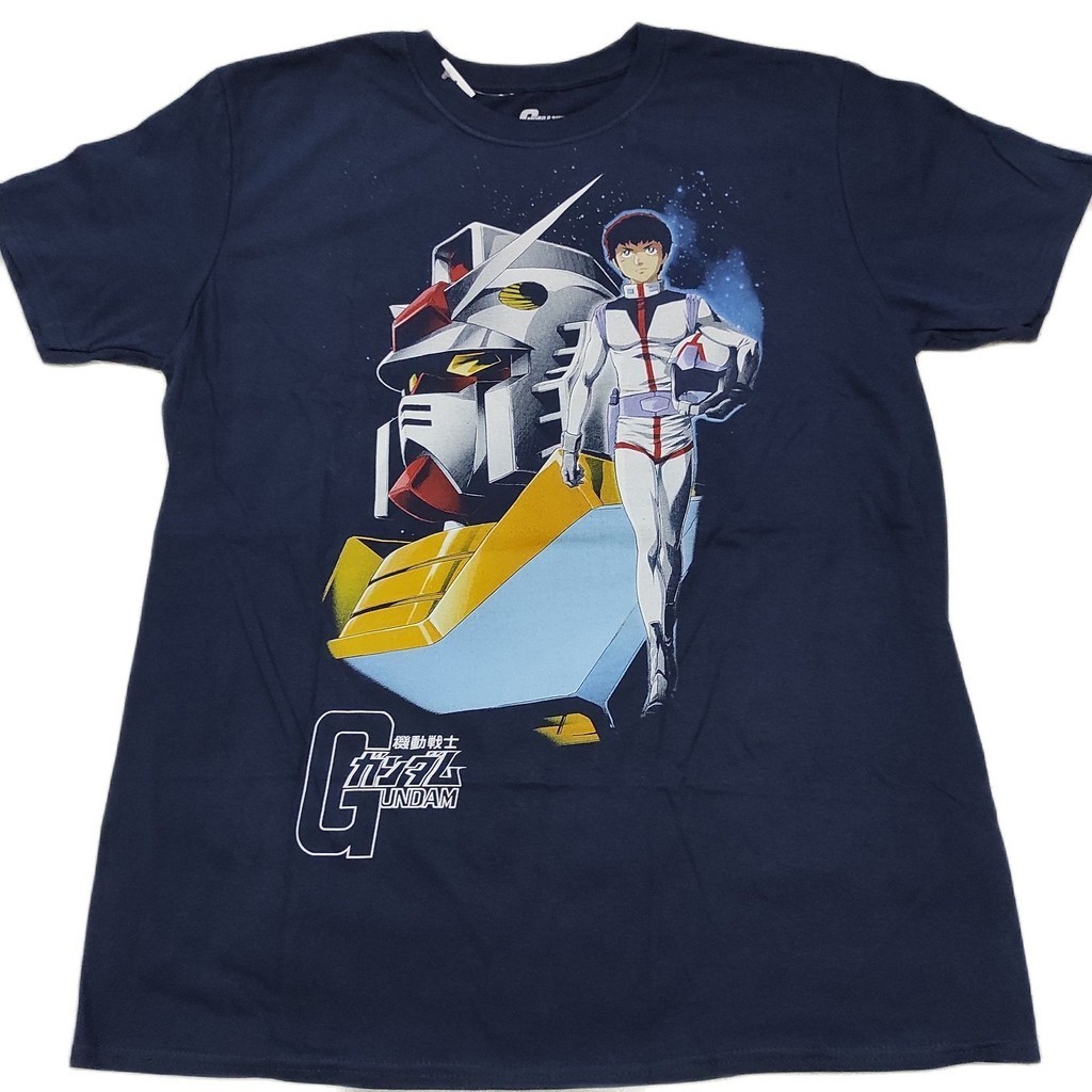 เสื้อ ANIME GUNDAM NAVY Character ลิขสิทธ์แท้ ปี2020