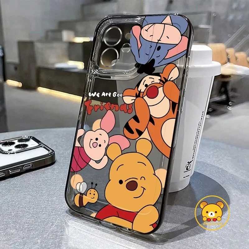 Disney Winnie Pooh Friendsเคสโทรศัพท์สําหรับRedmi 13 A3 4G 13C 12 12C Turbo 3 A1 A2 Xiaomi Poco F6 P