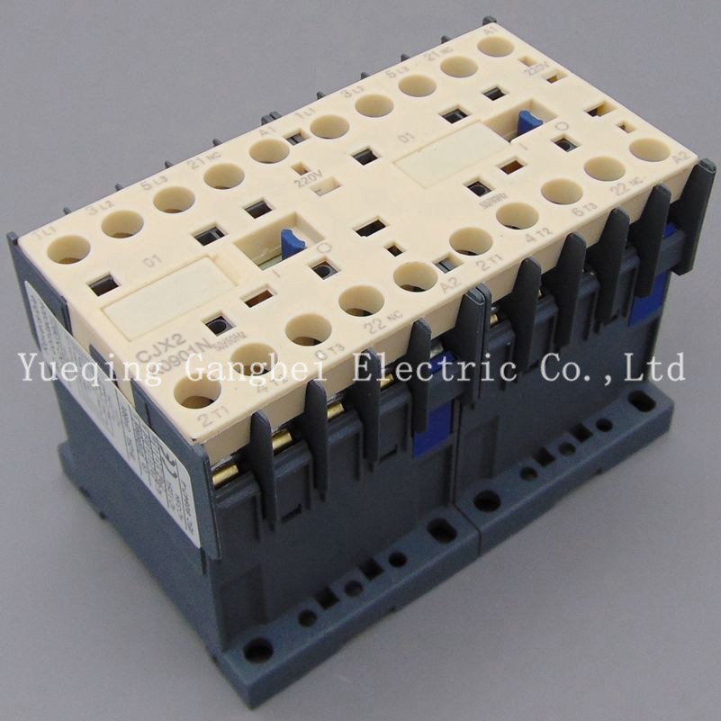 ✪CJX2K0901N reversing contactor mechanical interlocking contactor Mechanical chain contactor  voltag
