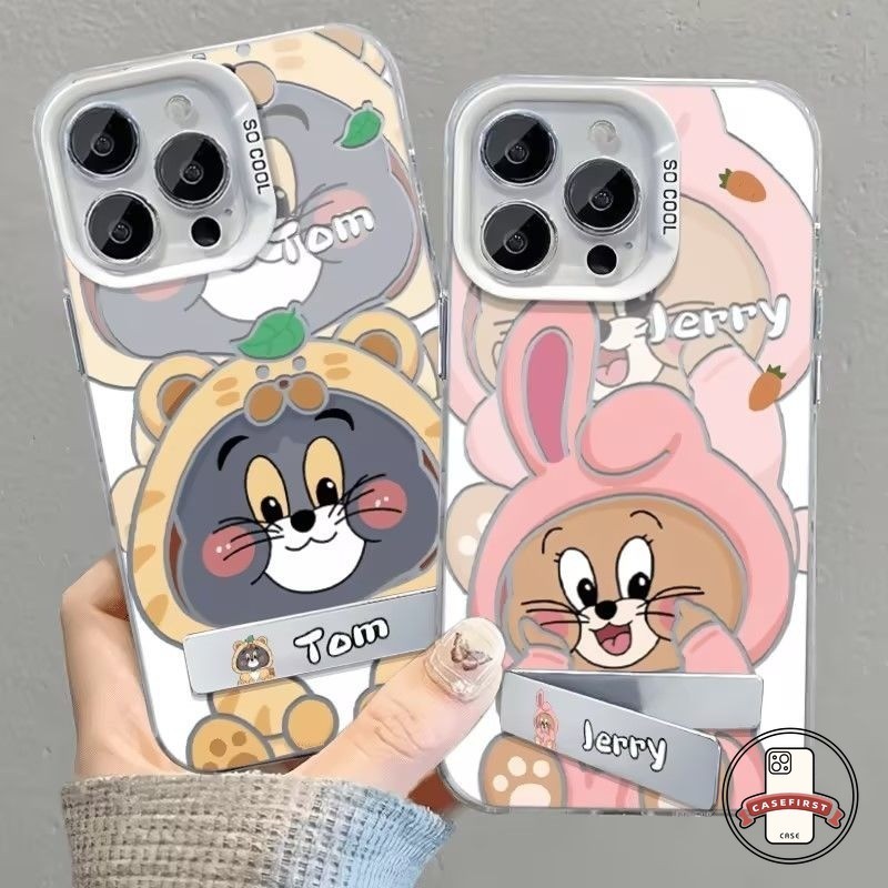 คู่รักการ์ตูนแมวน่ารักเคสเมาส์สำหรับ Samsung A15 A03 A05 A34 A04s A23 A12 A55 A14 A54 A53 A03 A05s A24 A03s A32