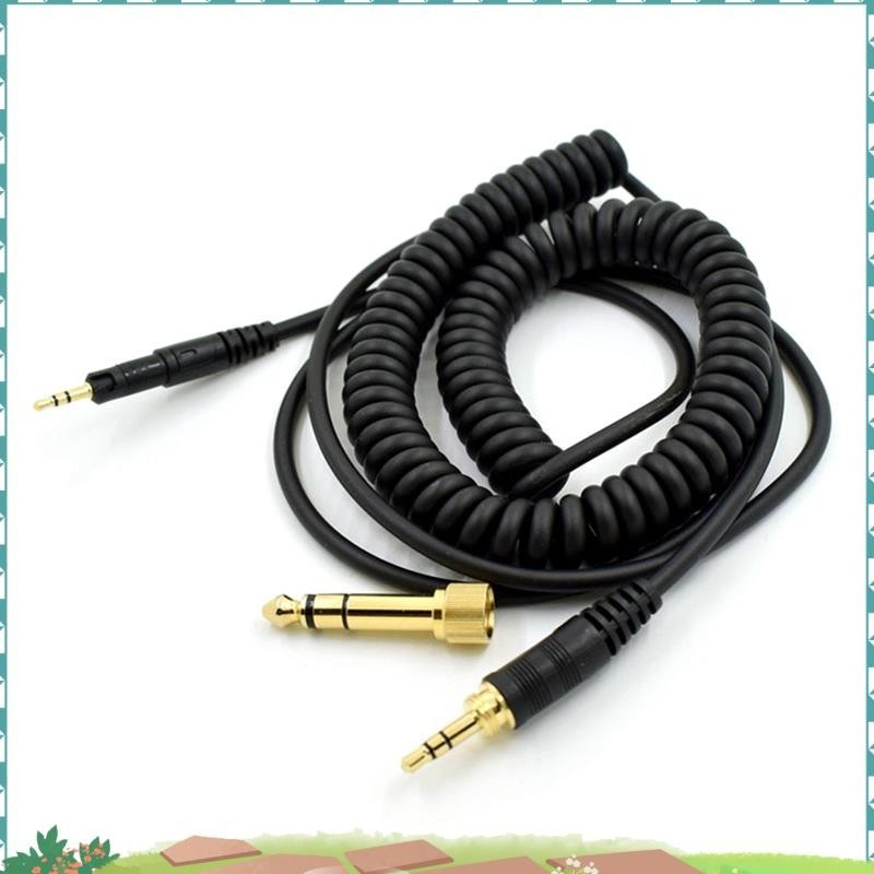 Super Replacement Audio Cable สําหรับ Audio-Technica ATH M50X M40X หูฟัง สีดํา 23 AugT2