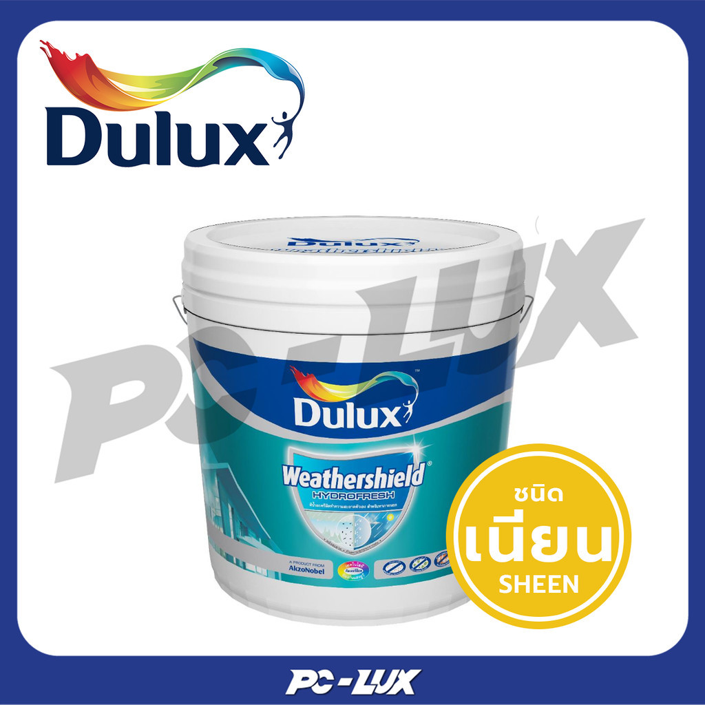 DULUX สีน้ำทาภายนอก ชนิดเนียน รุ่น WEATHERSHIELD HYDROFRESH สีเบส
