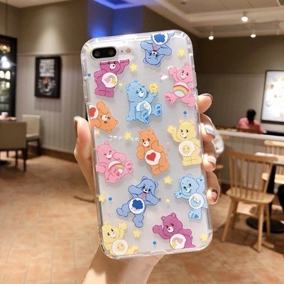-พร้อมส่งในไทย-เคสซิลิโคน สกรีนลายการ์ตูนแคแบร์ TPU นิ่ม ใช้สำหรับIPทุกรุ่น #309 ราคา ถูกที่สุด ดีลบีเคเค แกลเลอรีภาพที่ 5