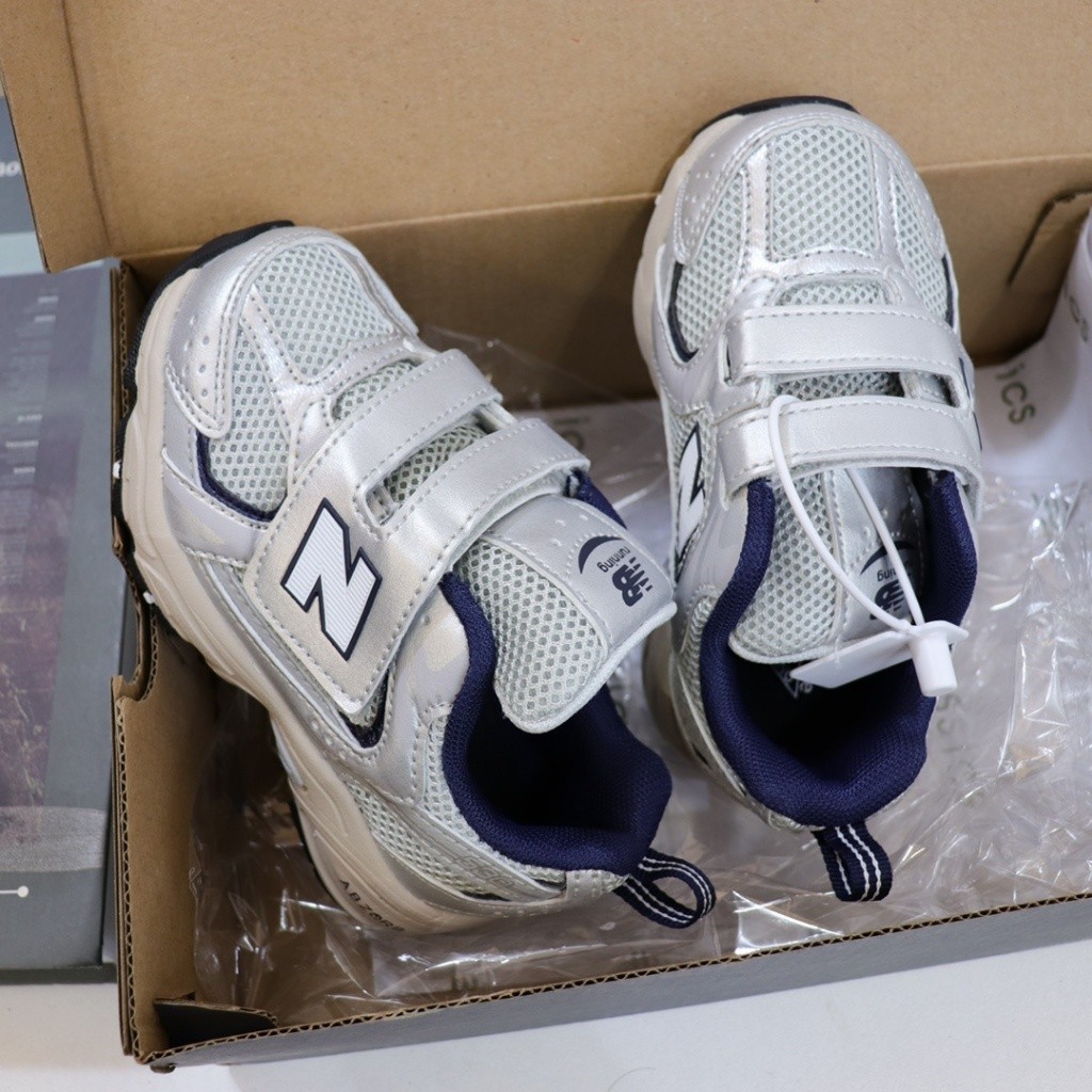 รองเท้าเด็ก2024 New Style NB 530 Big Velcro รองเท้าผ้าใบเด็ก